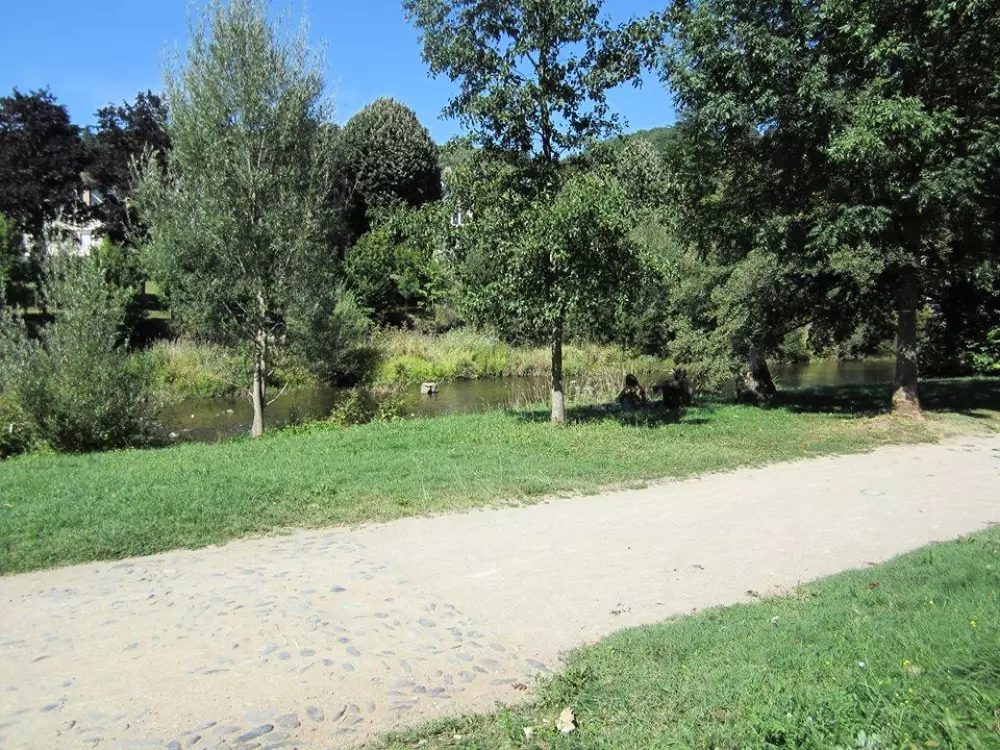 Campingpladser ROC DE L'ARCHEbæk