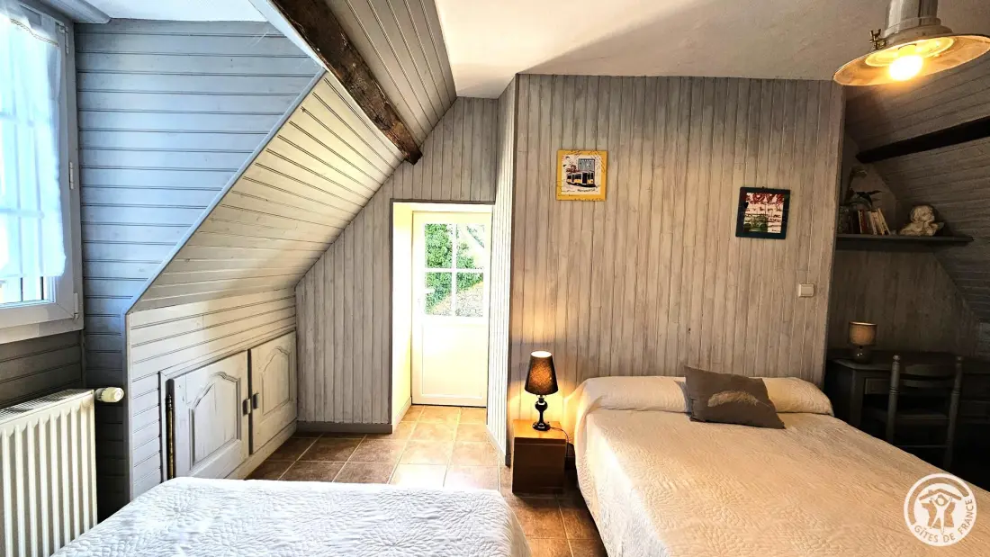 Gîte de France "de blauwe luiken" 3 korenaren