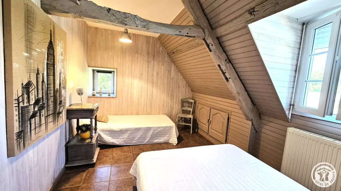 Gîte de France "de blauwe luiken" 3 korenaren