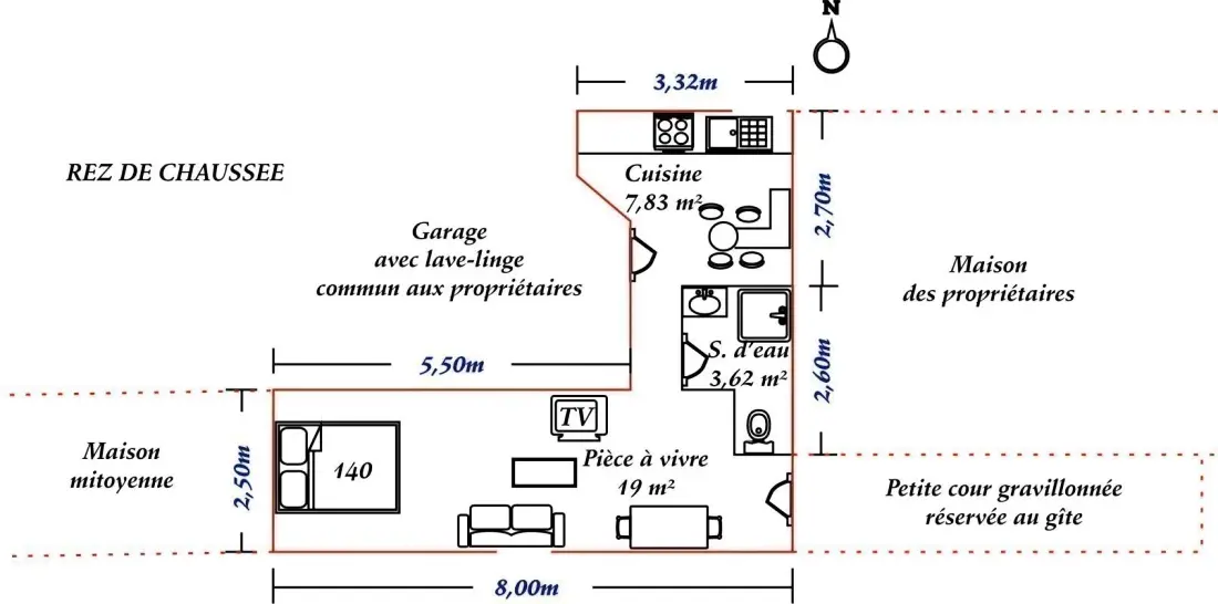Gîte de France Gîtes de france® - ég és tenger között 3 fül