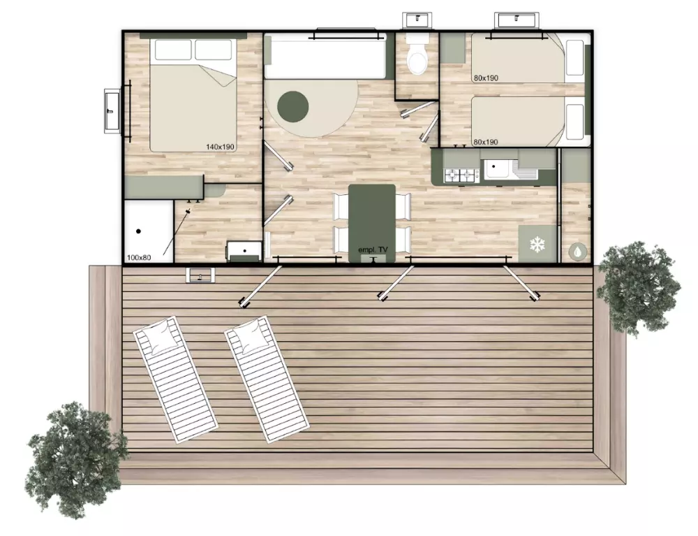 Camping Le Pinada 3 étoiles★★★