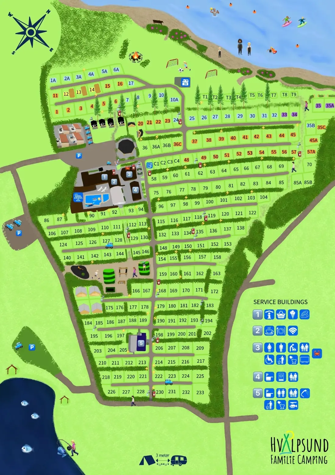 Hvalpsund Familie Camping 3 étoiles★★★