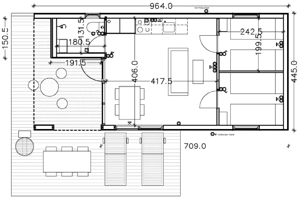 Campeggio per famiglie Hvalpsund 3 Stelle★★★
