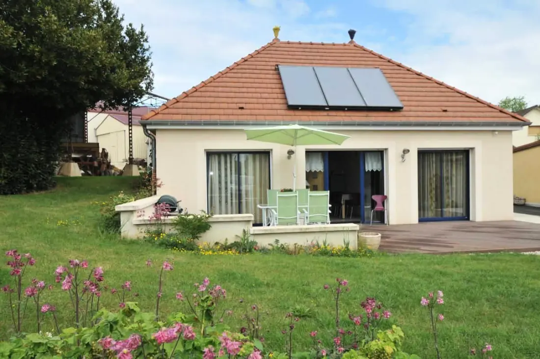 Gîte de France Der Garten von Valentine 3 Ohren