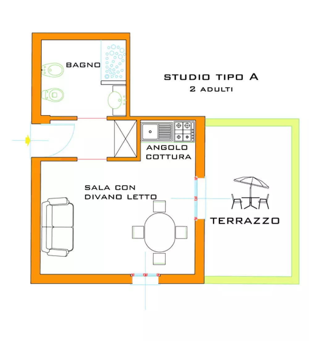 Il Villaggio di Giuele - Eurocamping Calvisio 3 Sterne★★★