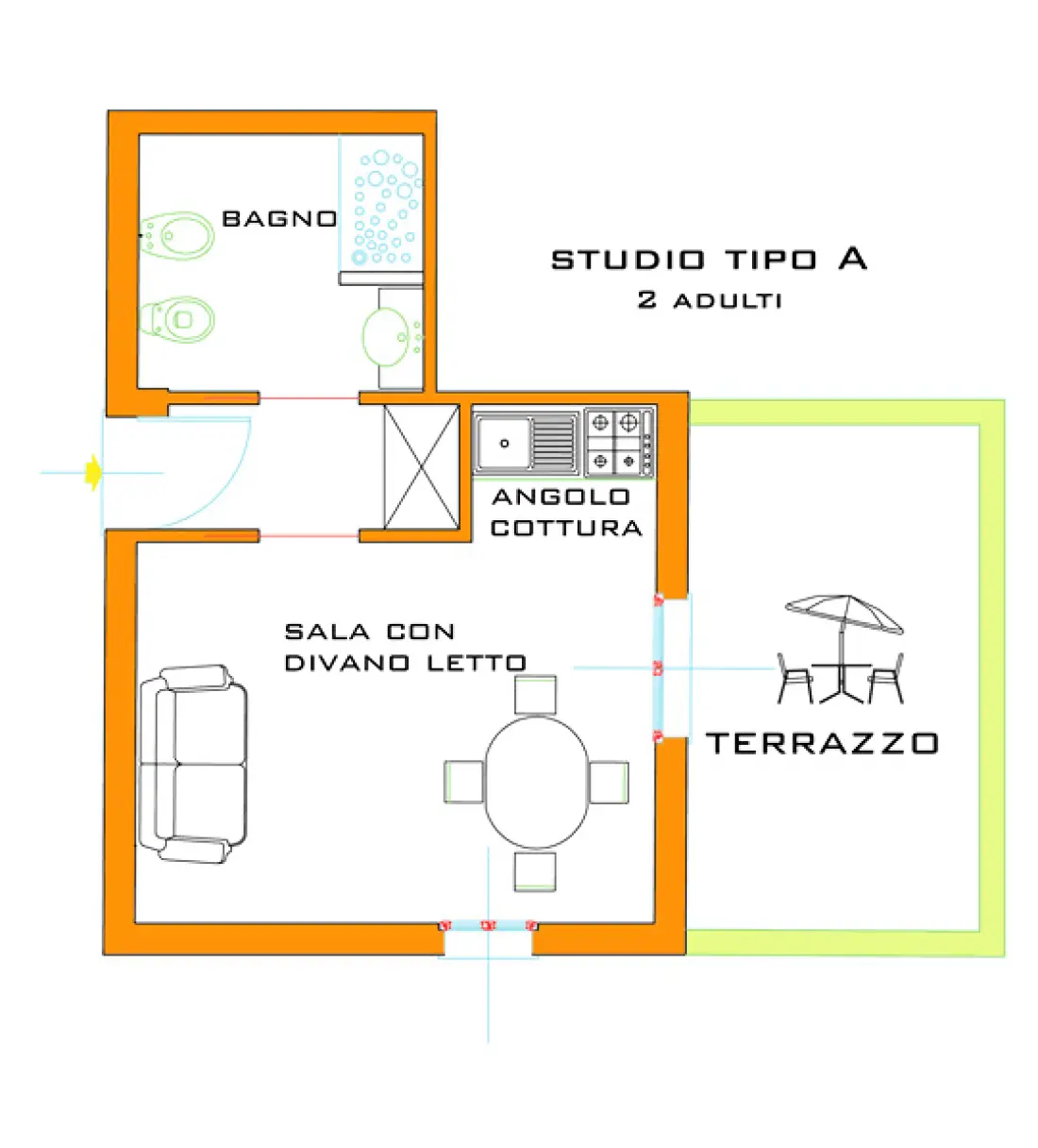 Il Villaggio di Giuele - Eurocamping Calvisio 3 Stars★★★