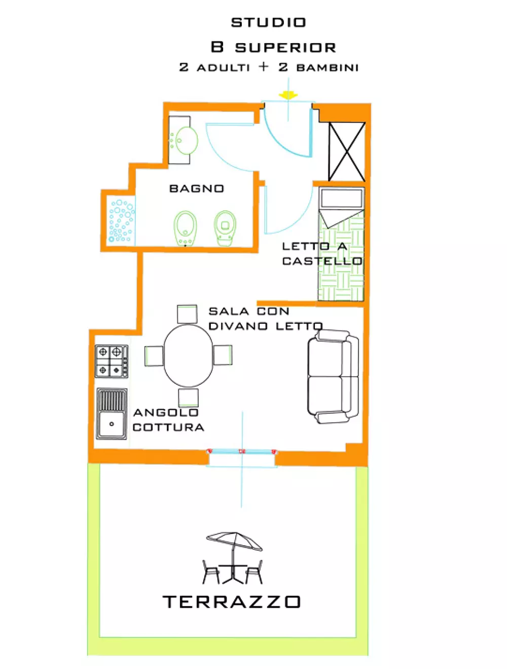 Il Villaggio di Giuele - Eurocamping Calvisio 3 Sterne★★★