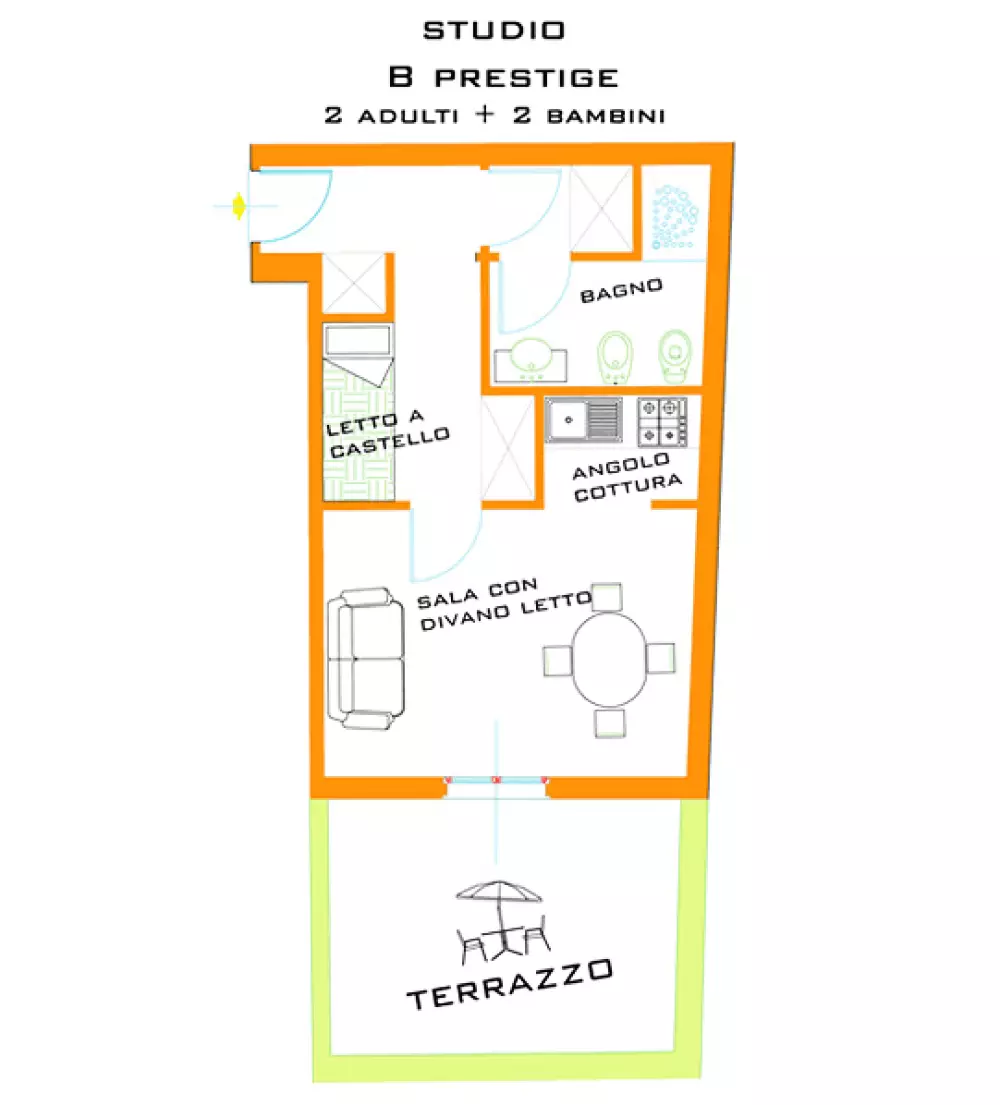 Il Villaggio di Giuele - Eurocamping Calvisio 3 Sterne★★★