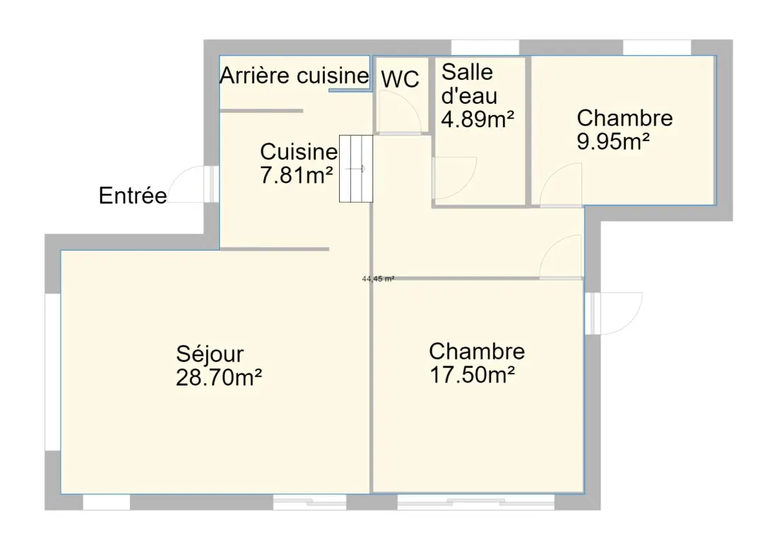 Gîte de France Chez monique 4/7 Personen à florac 3 Ohren