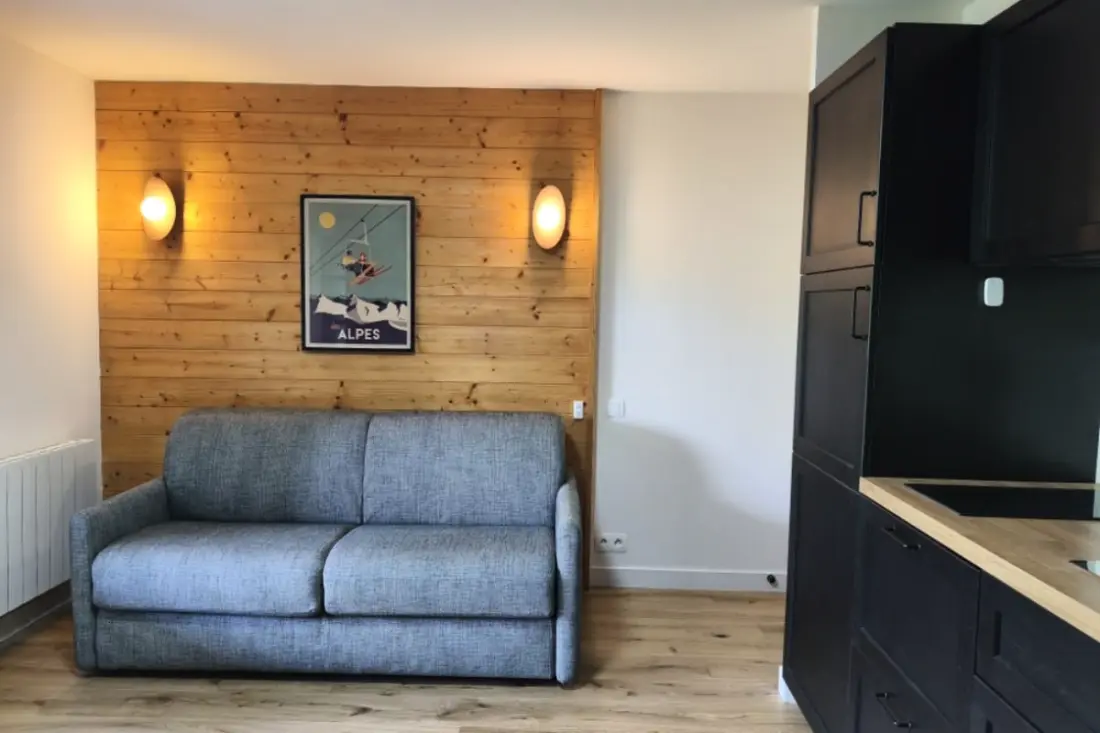 Apartman úszó medencével Au Pied Des Pistes