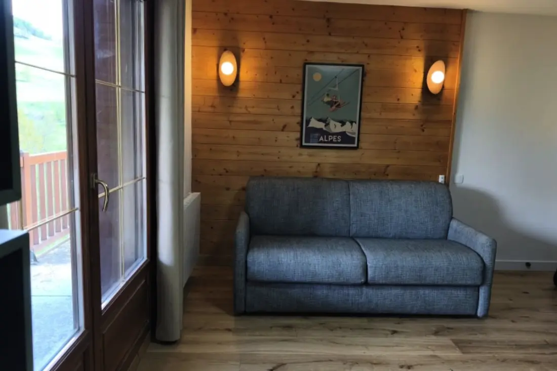 Apartman úszó medencével Au Pied Des Pistes