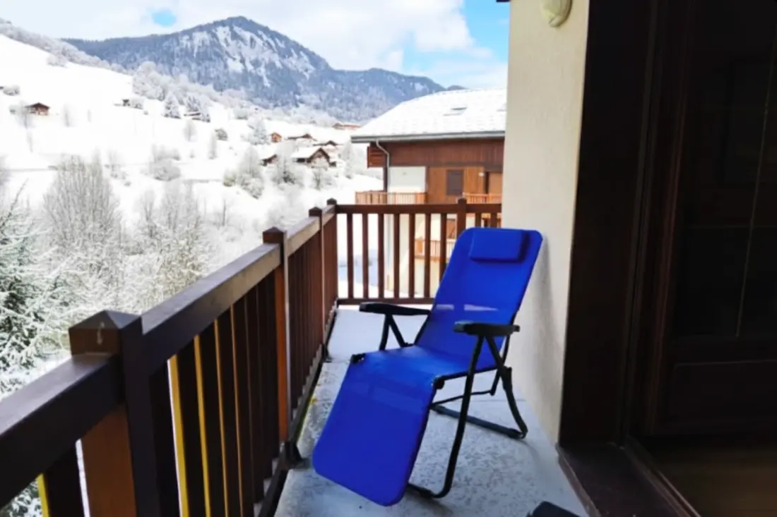 Apartman úszó medencével Au Pied Des Pistes
