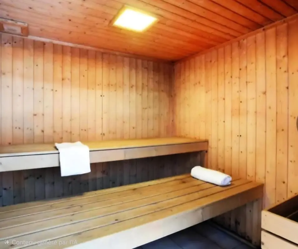 Ski-in/ki-out apartman, Terrace és úszómedence