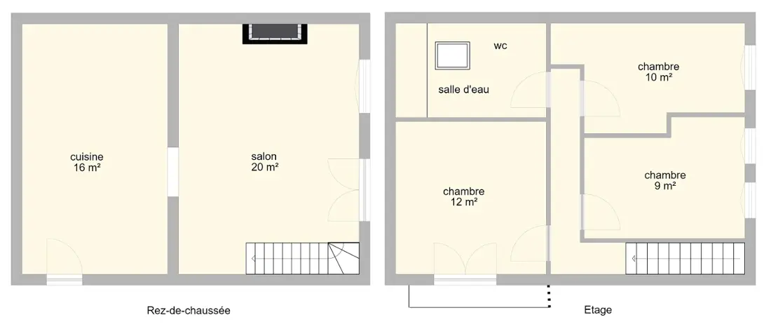 Gîte de France Het oude huis 2 oren