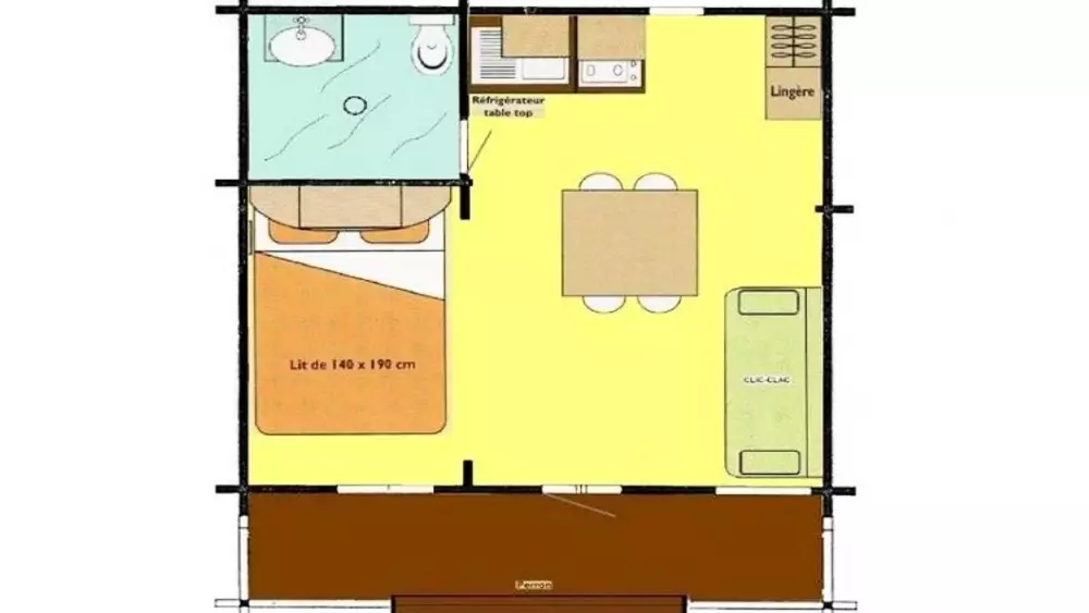 Campingplatz Les Jardins d'Estavar2 Sterne★★