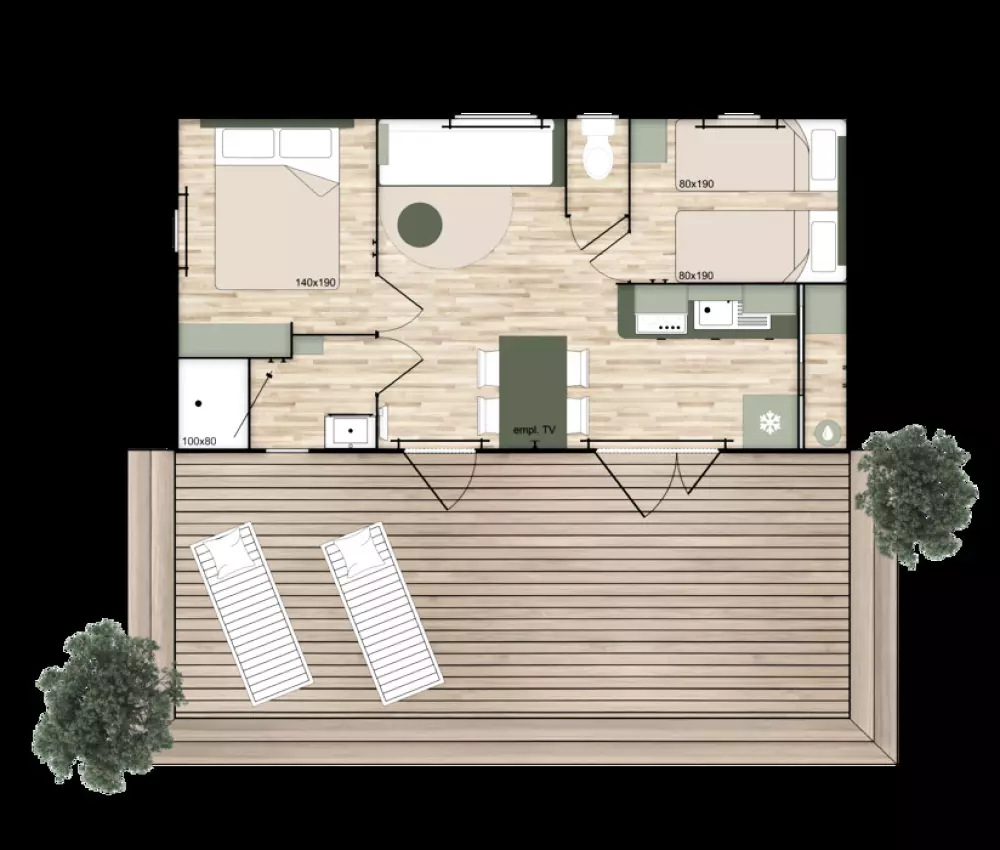 Camping Les Routes de Provence 3 Sterren★★★