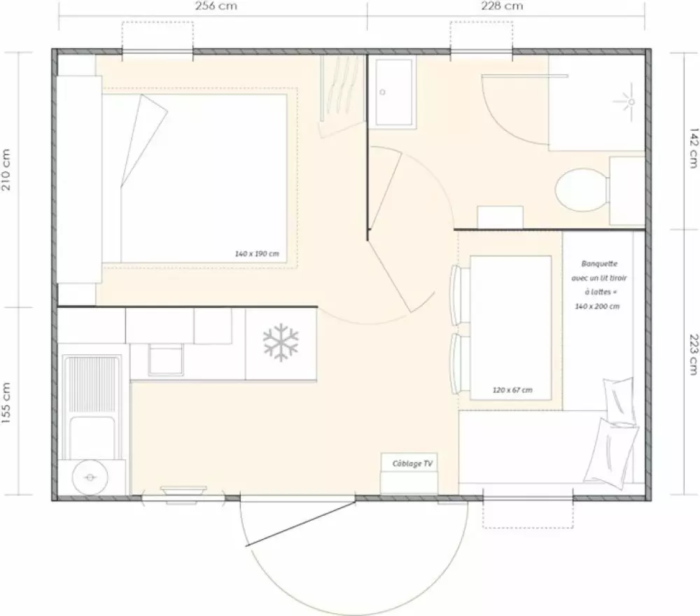 Camping Paradis Le Royon4 Stars★★★★