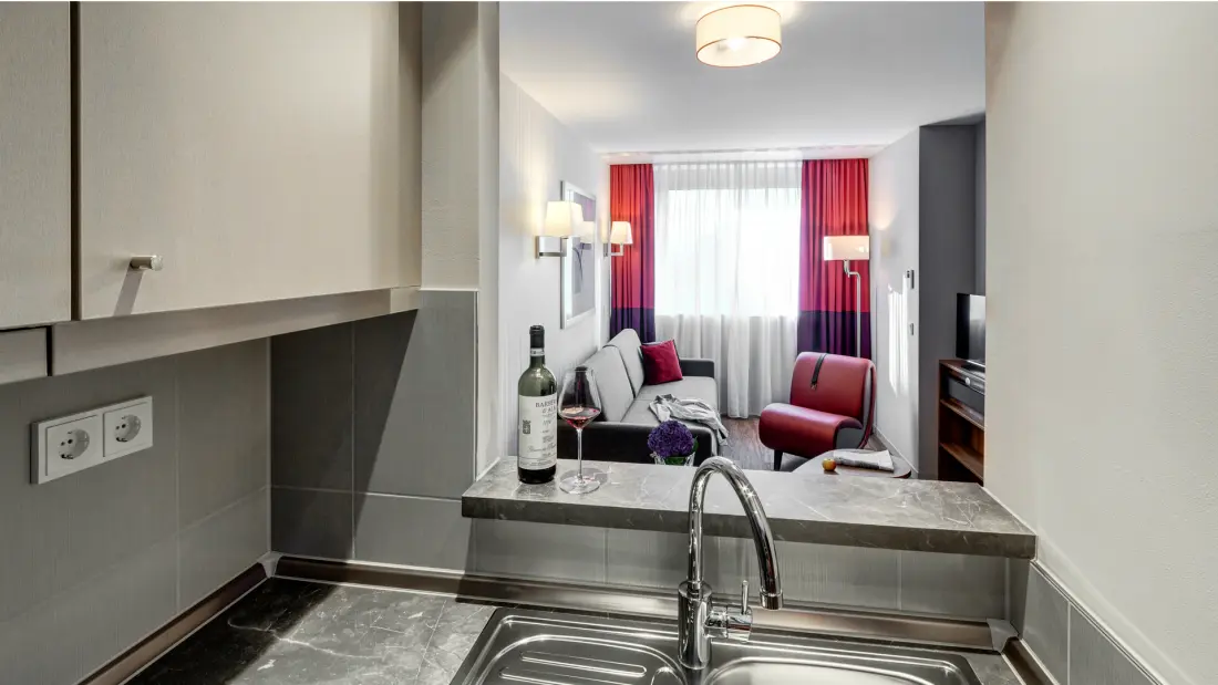 Aparthotel Adagio Frankfurt City Messe 5 Sterren★★★★★