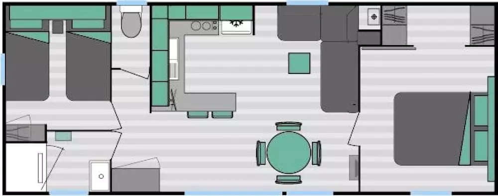 Campingplads Holiday Green Tætning