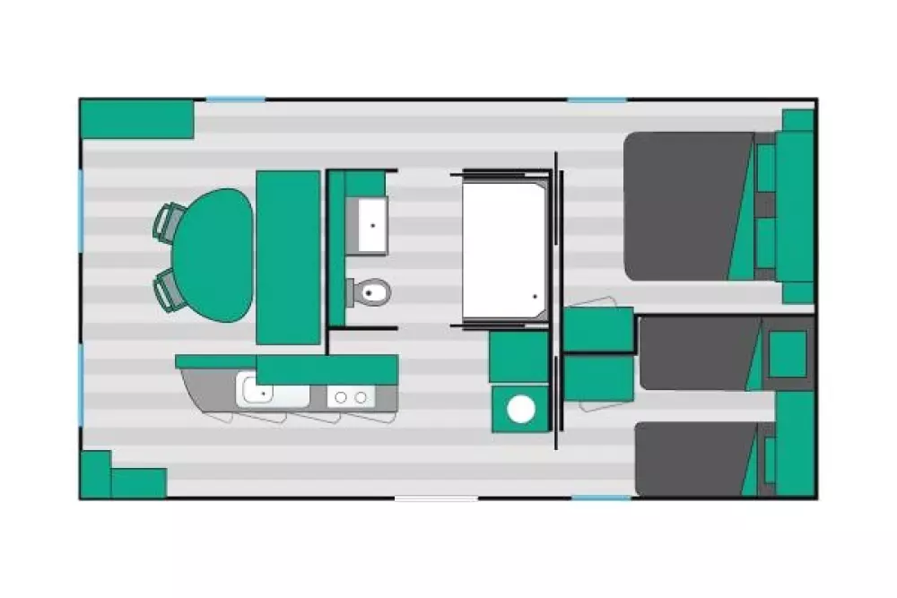 Campingplads Holiday Green Tætning
