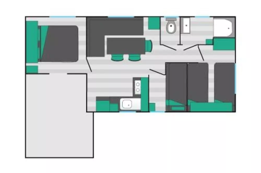 Campingplads Holiday Green Tætning