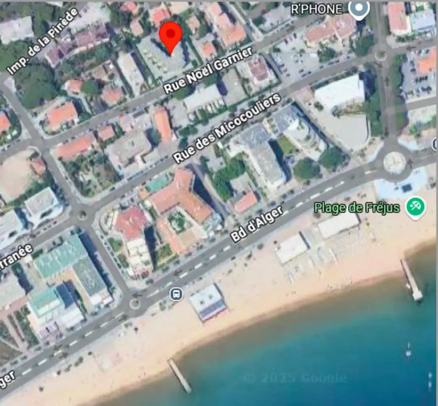 Charming T2 to 100 M De La Plage