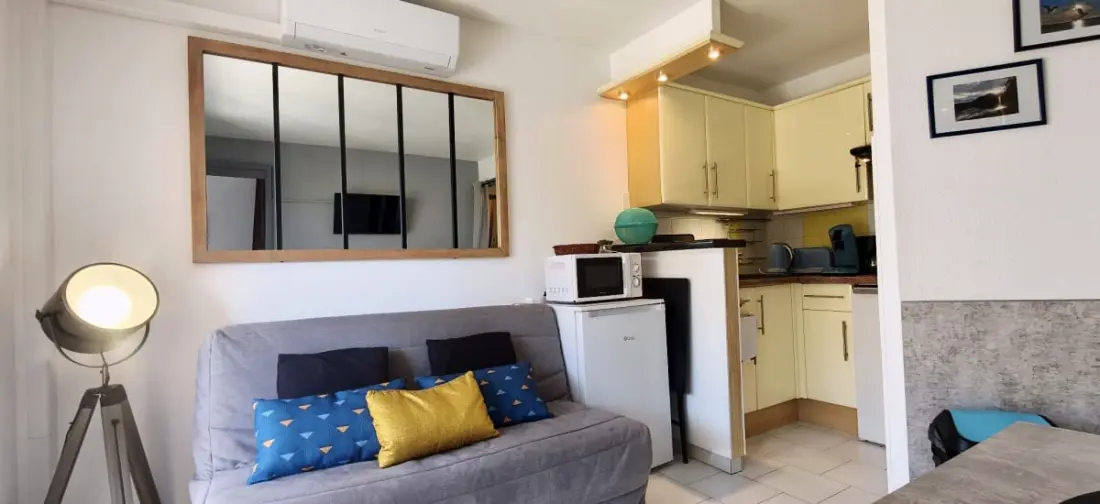 Nice 2p with Balcony on the Port of Fréjus