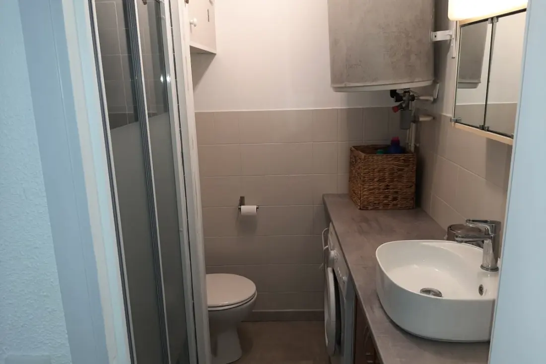 Bright Studio 300m From The Beach With Balcony