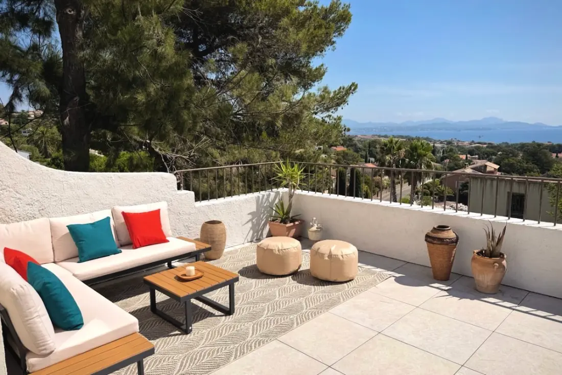 Villa Sea View és úszómedence St-aygulfban