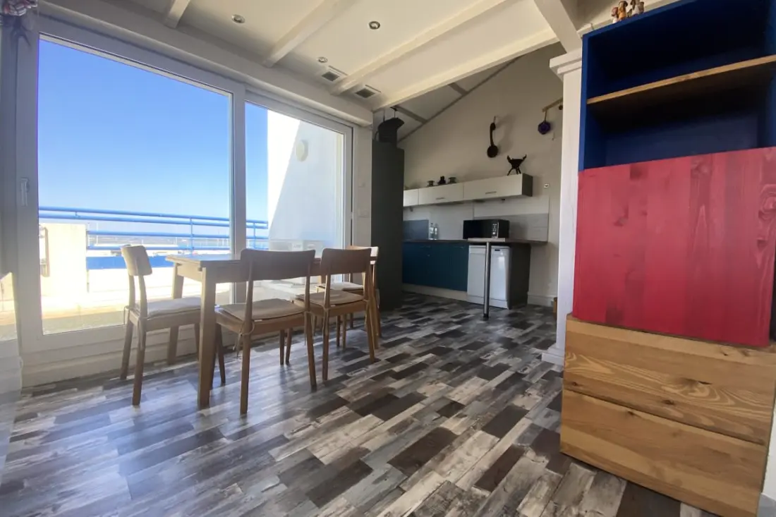 Panoramikus evazió az utolsó padlón