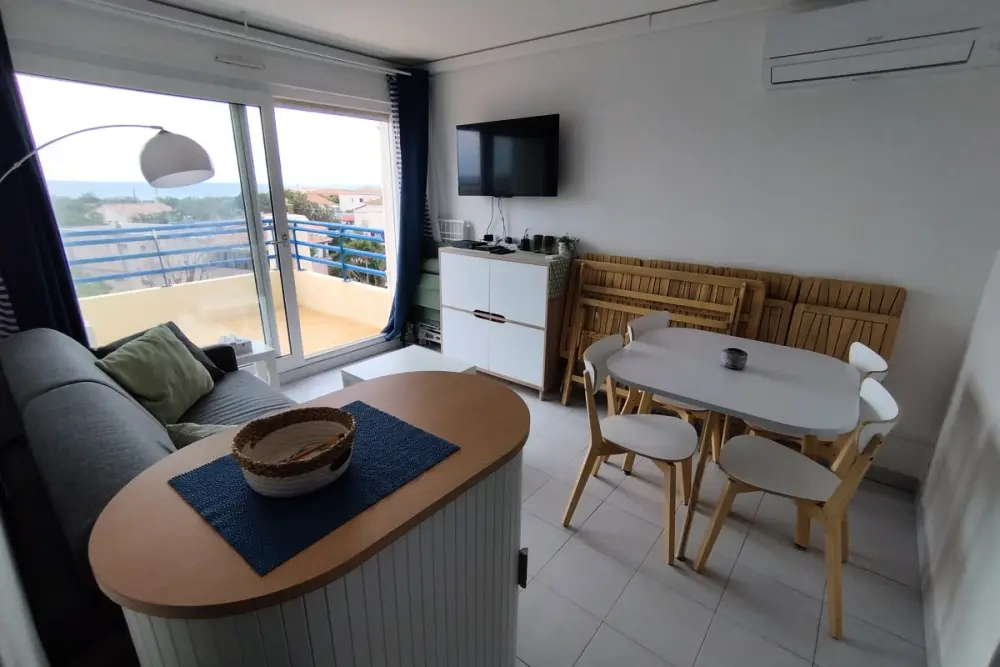 180° Panoramisch terras Zee- en vijverzicht