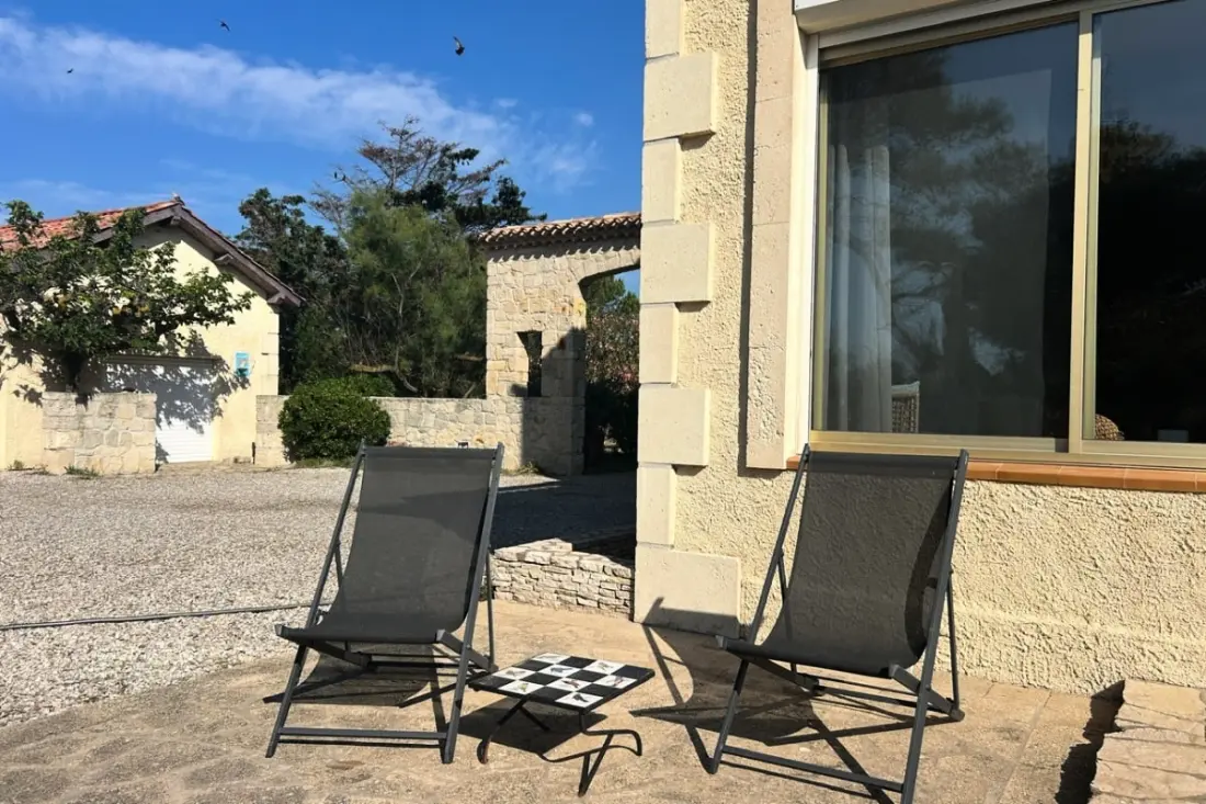 Villa Secret Du Jardin szembesül a tengerrel