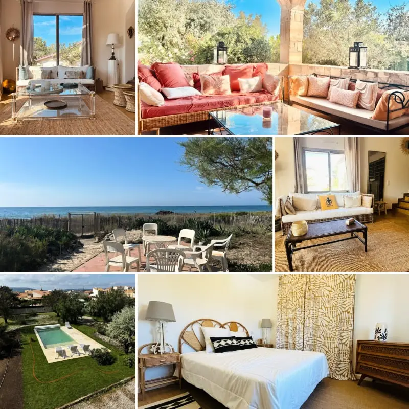 Villa Secret Du Jardin szembesül a tengerrel