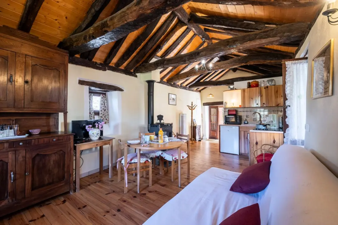 Gîte de France Reithaus 2/4 Personen in Gabriac 2 Ohren