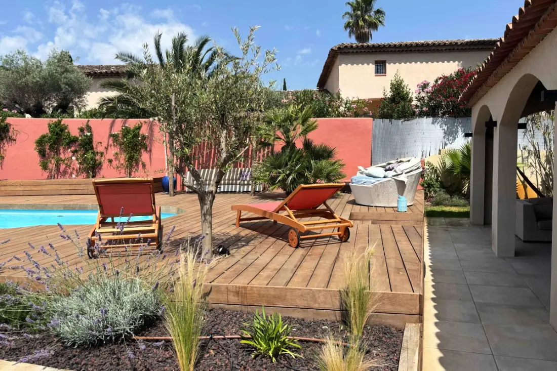 Villa medencével 2.5 km Saint-tropez