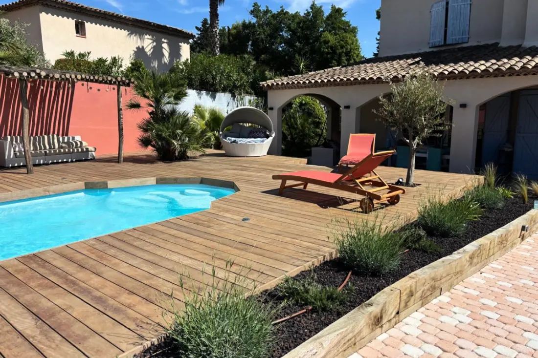 Villa medencével 2.5 km Saint-tropez