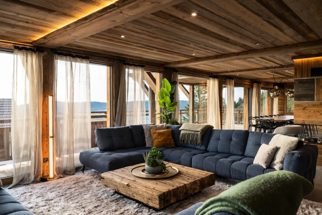 Alta Rocca, Chalet 14 Pers. in Gérardmer – úszómedence, Jacuzzi, Szauna