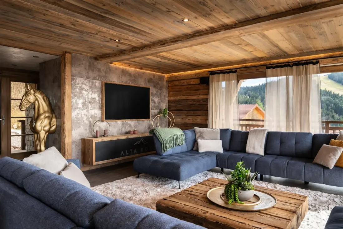Alta Rocca, Chalet 14 Pers. in Gérardmer – úszómedence, Jacuzzi, Szauna