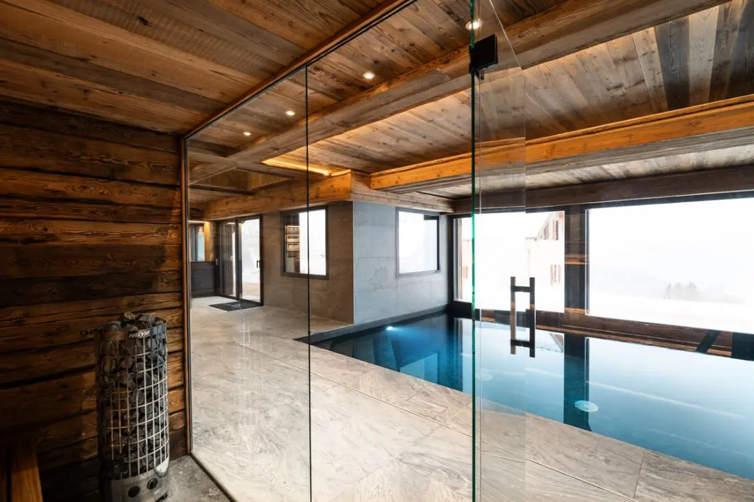Alta Rocca, Chalet 14 Pers. in Gérardmer – úszómedence, Jacuzzi, Szauna