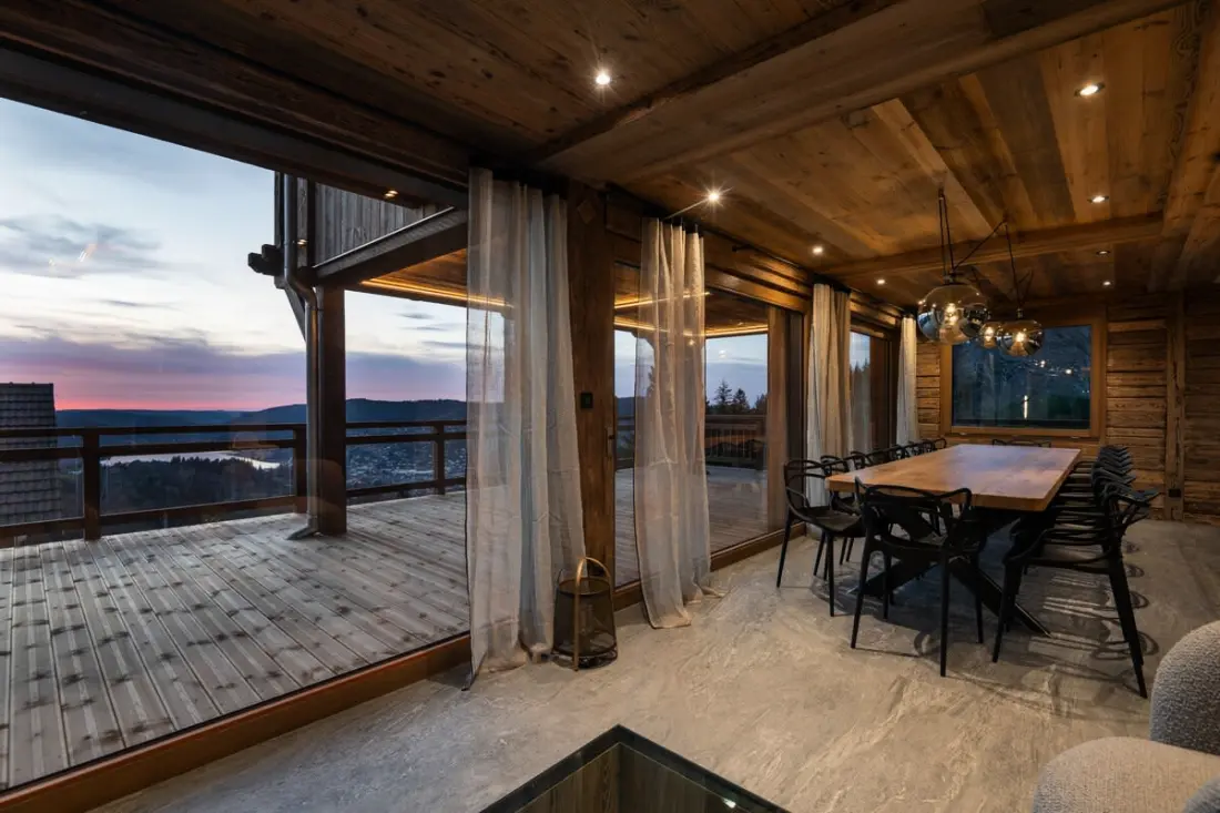 Alta Rocca, Chalet 14 Pers. in Gérardmer – úszómedence, Jacuzzi, Szauna