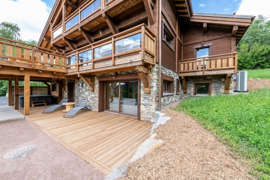 " Chalet Atlas - Chalet Prestige Spa, Sauna & 500 M Des Pistes