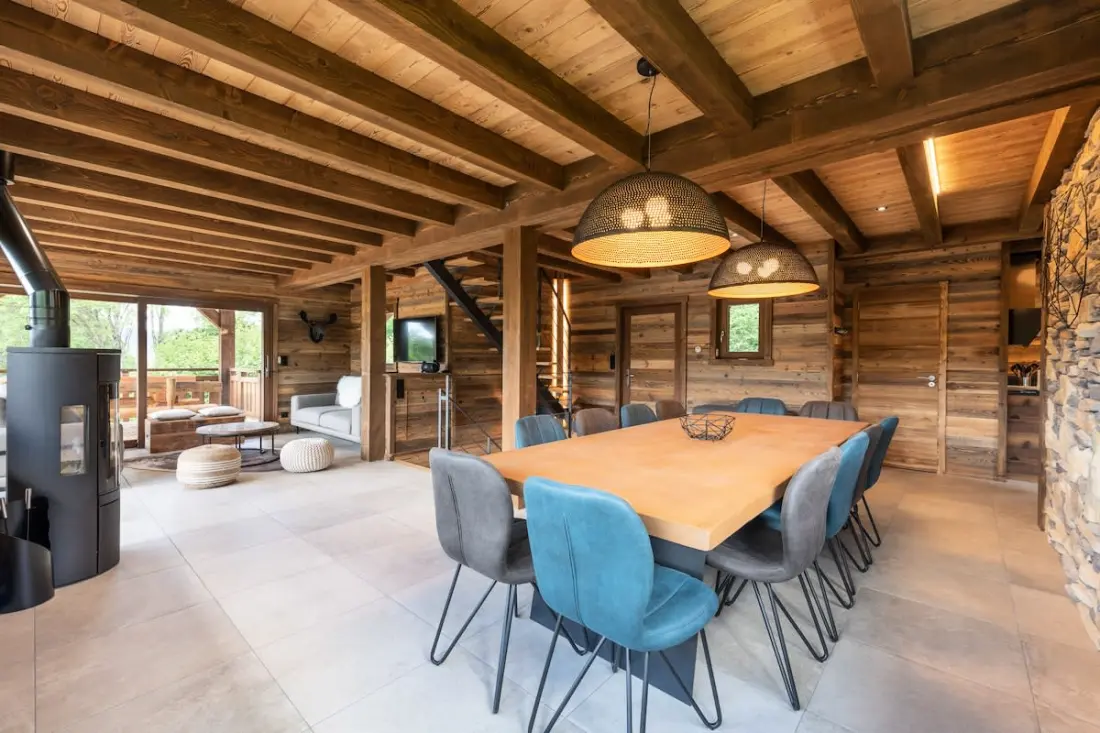 " Chalet Atlas - Chalet Prestige Spa, Sauna & 500 M Des Pistes