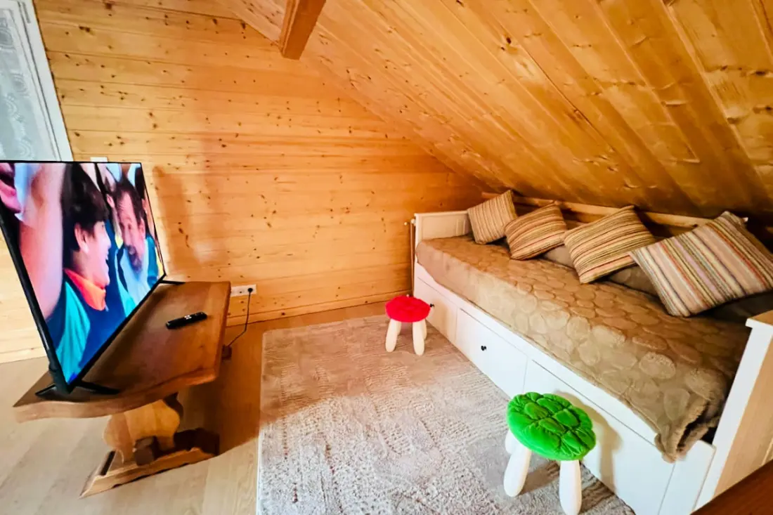 Chalet a kertben és teraszban Gérardmerben