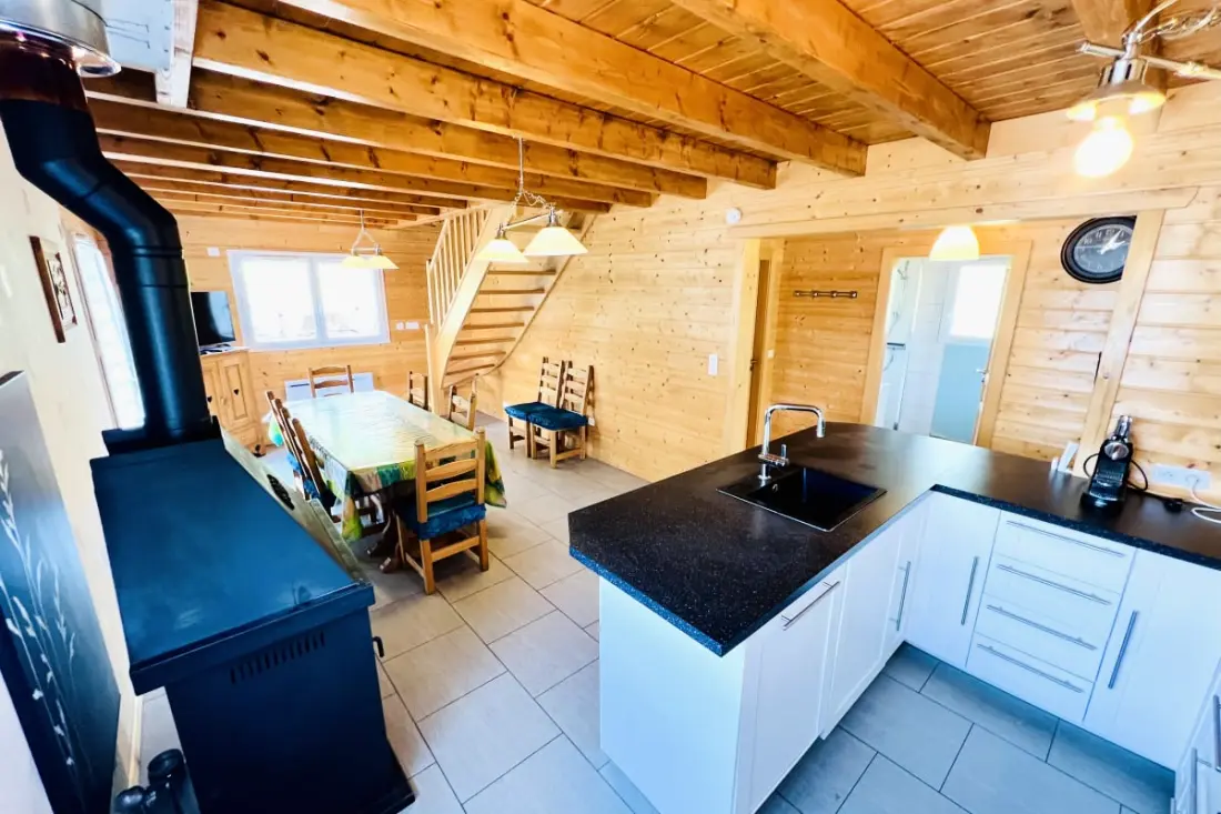 Chalet a kertben és teraszban Gérardmerben