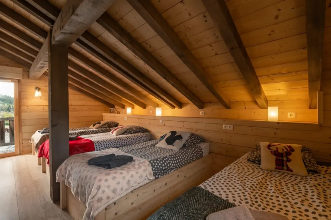 Chalet Belombre - 12 fő. - Spa - Sauna