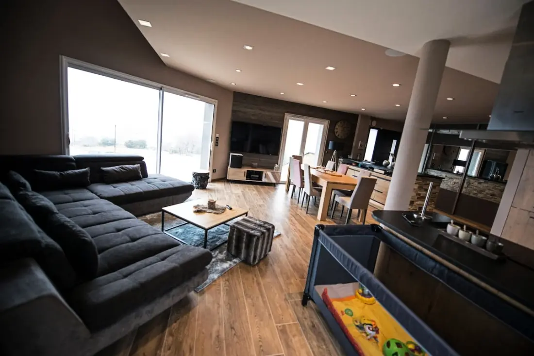 Chalet Horizon, Chalet 11 Pers. in Gérardmer – Szauna, Jacuzzi