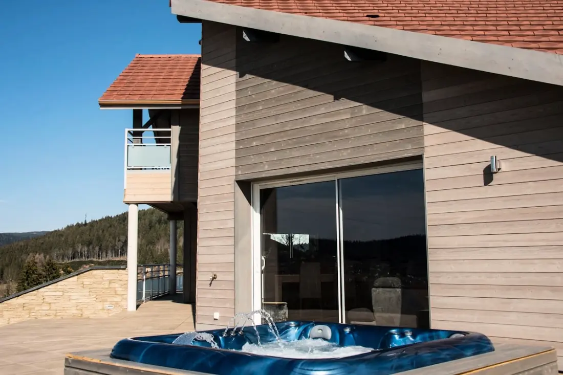 Chalet Horizon, Chalet 11 Pers. in Gérardmer – Szauna, Jacuzzi