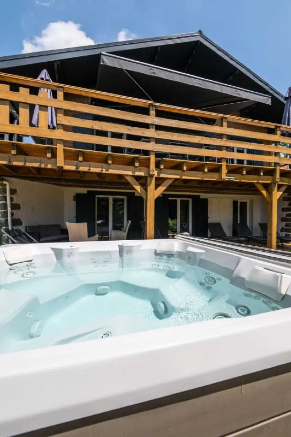 Chalet Léonice - 8 fő. - Jacuzzi + Szauna