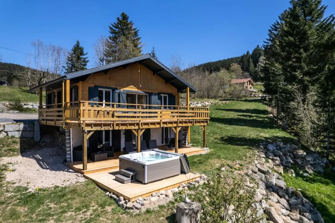 Chalet Léonice - 8 fő. - Jacuzzi + Szauna