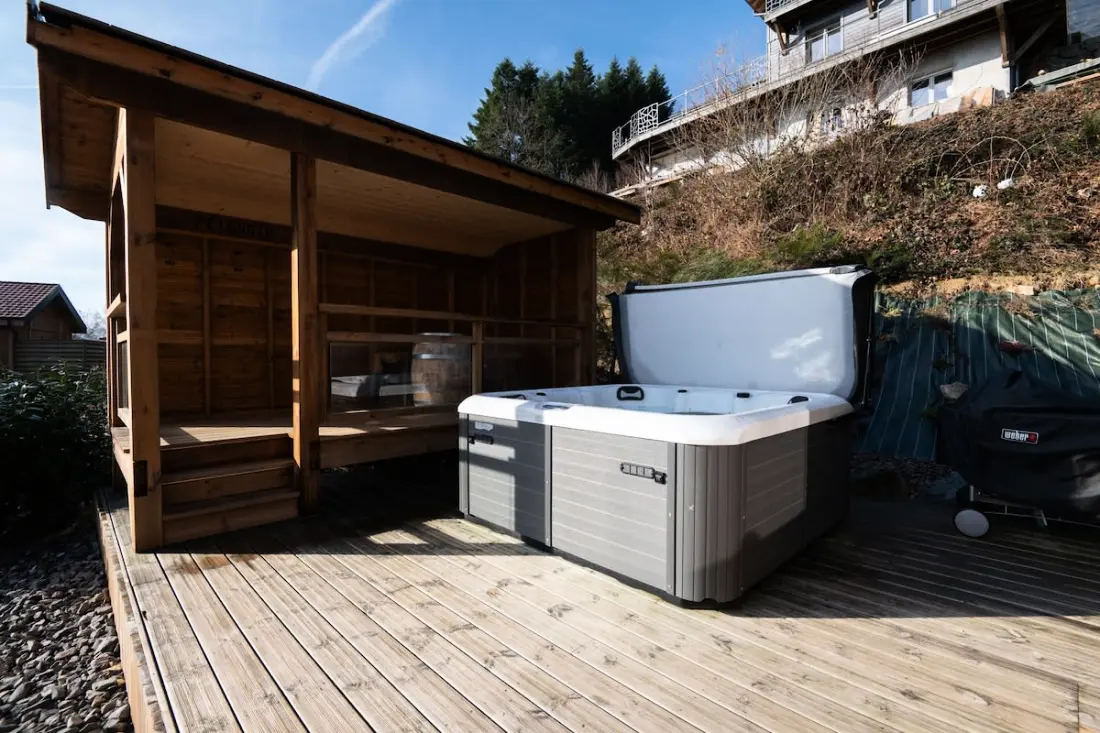 Chalet Les Ecureuils - 12 pers - Spa - úszómedence - Hammam - szauna